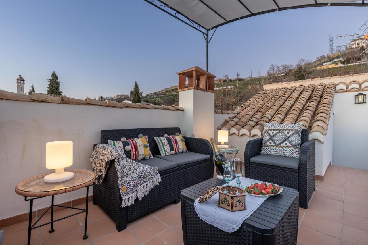 Luxury Alhambra Penthouse Collection Sacromonte Villa Granada Buitenkant foto