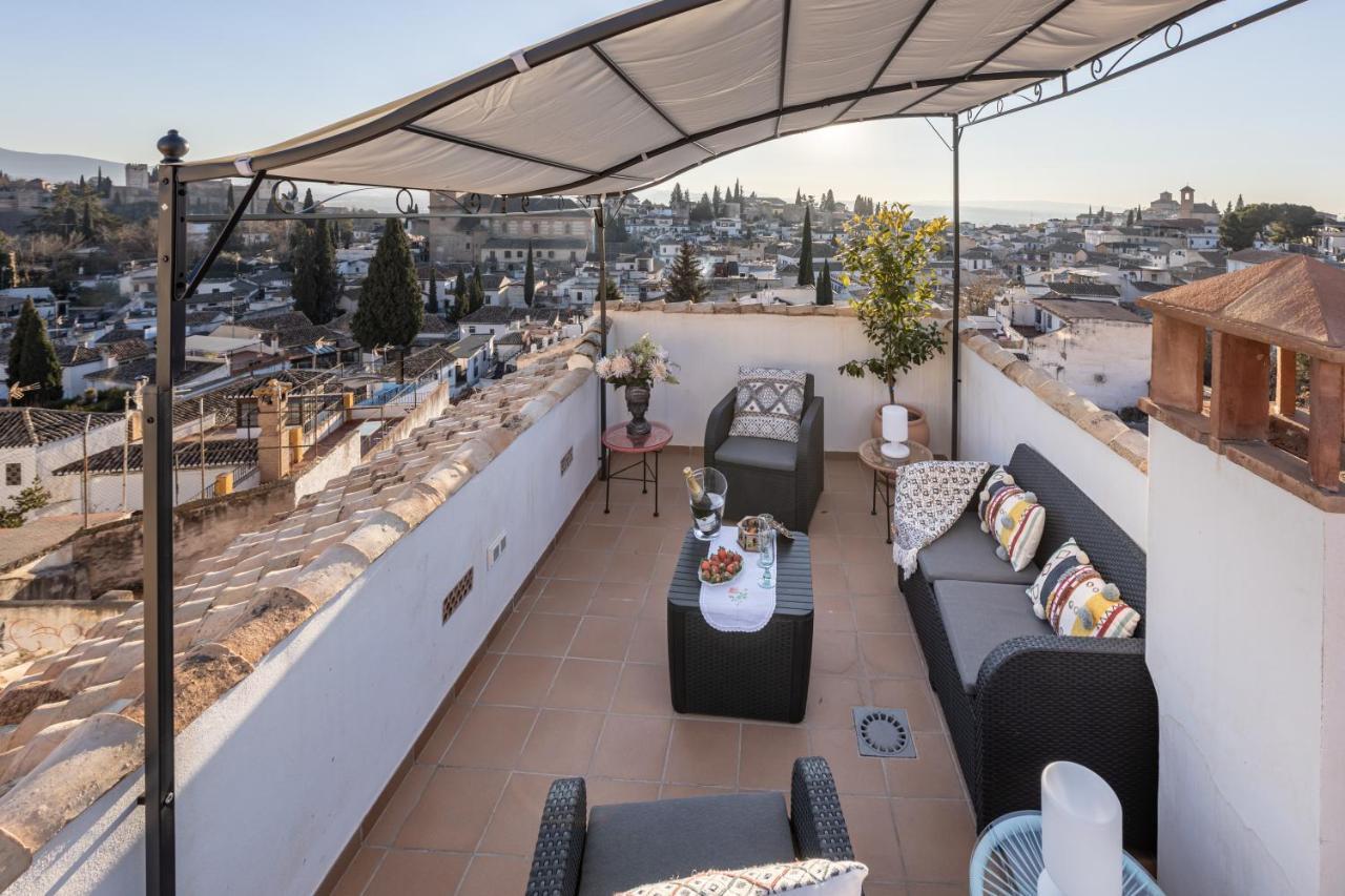 Luxury Alhambra Penthouse Collection Sacromonte Villa Granada Buitenkant foto