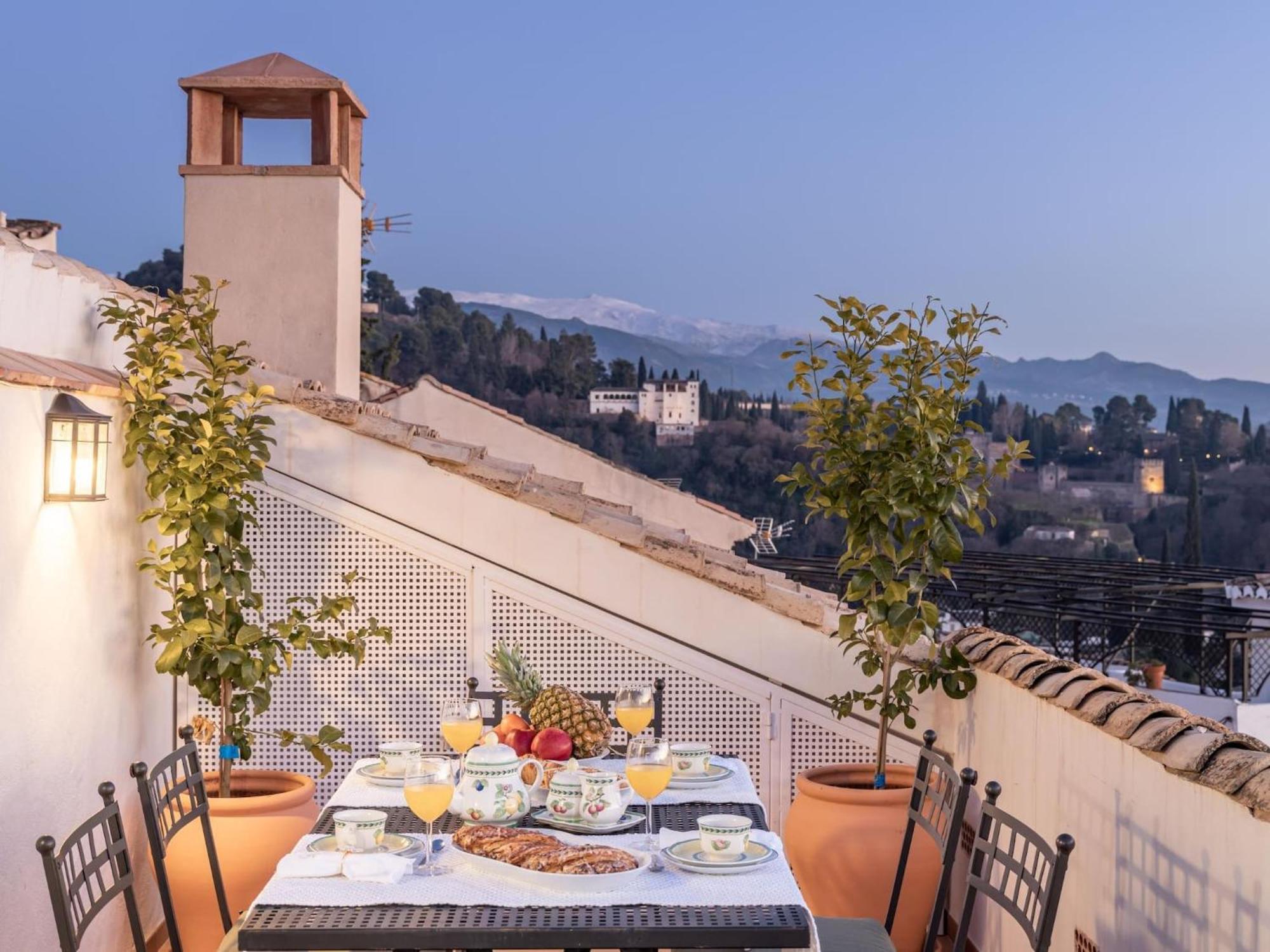 Luxury Alhambra Penthouse Collection Sacromonte Villa Granada Buitenkant foto