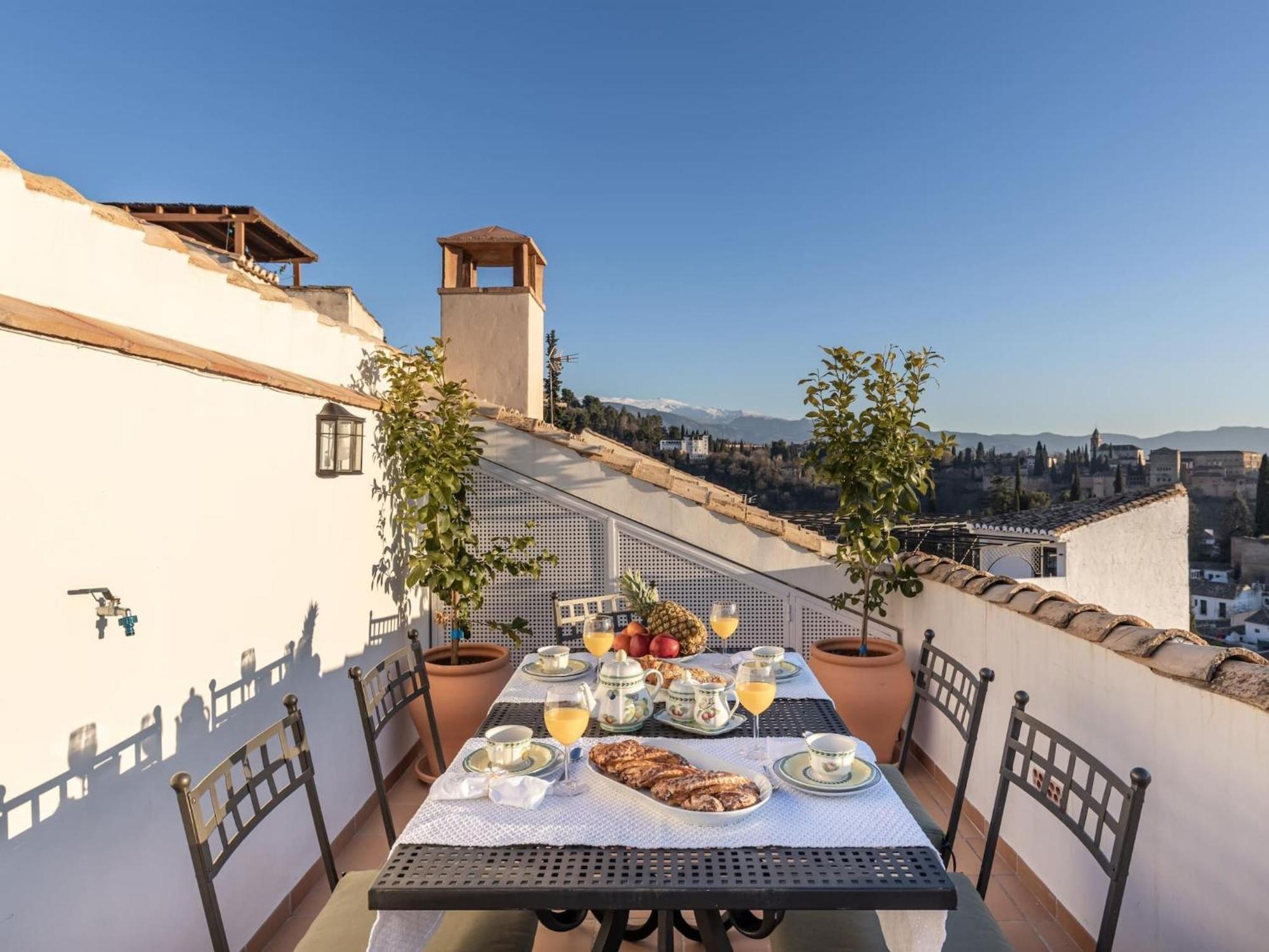 Luxury Alhambra Penthouse Collection Sacromonte Villa Granada Buitenkant foto