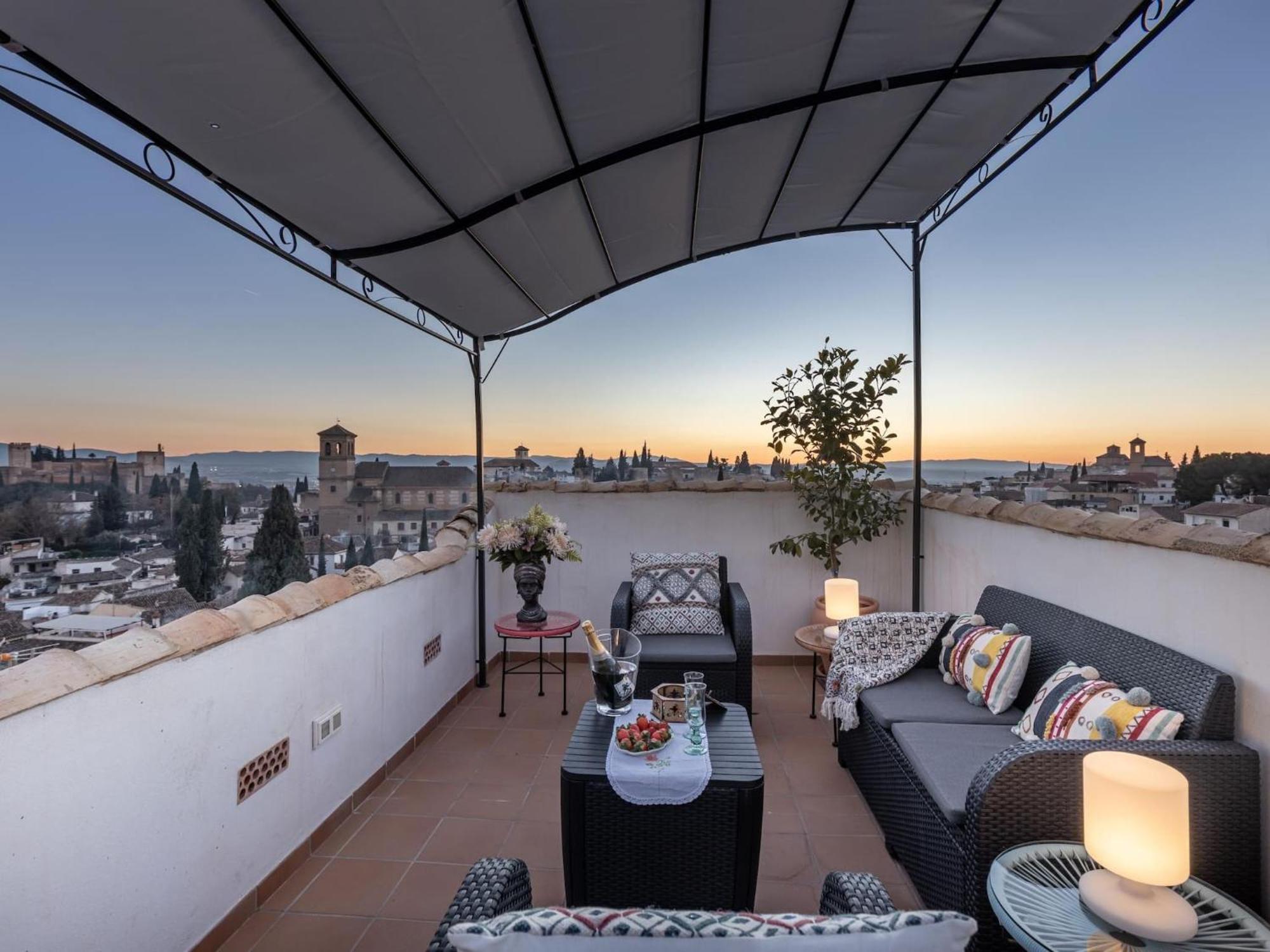 Luxury Alhambra Penthouse Collection Sacromonte Villa Granada Buitenkant foto