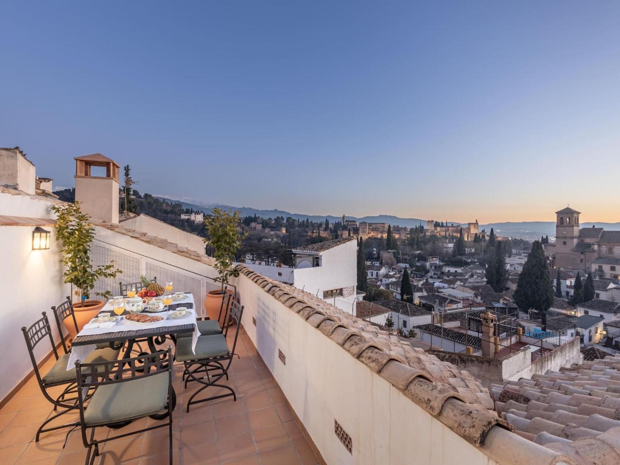 Luxury Alhambra Penthouse Collection Sacromonte Villa Granada Buitenkant foto