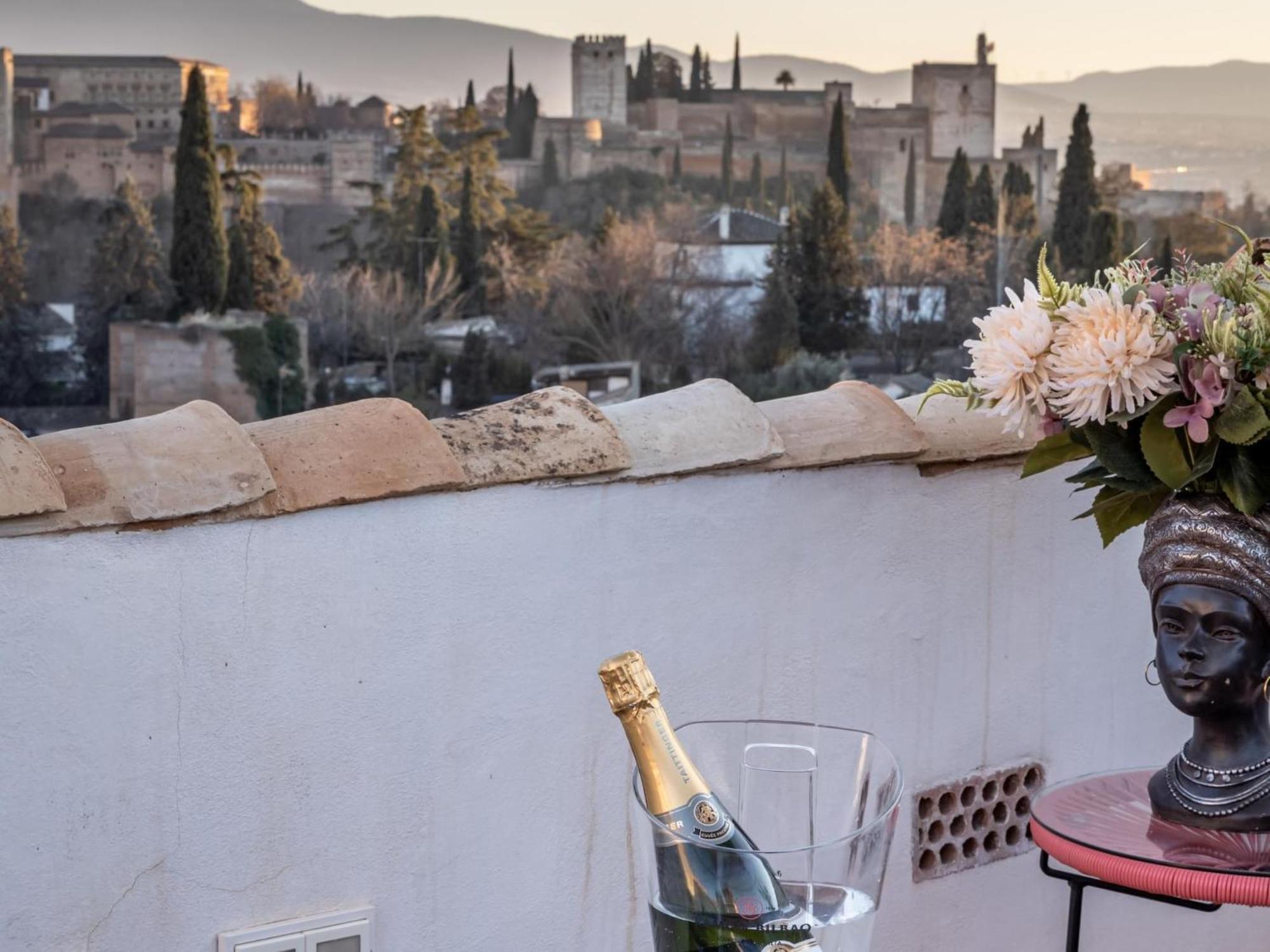 Luxury Alhambra Penthouse Collection Sacromonte Villa Granada Buitenkant foto