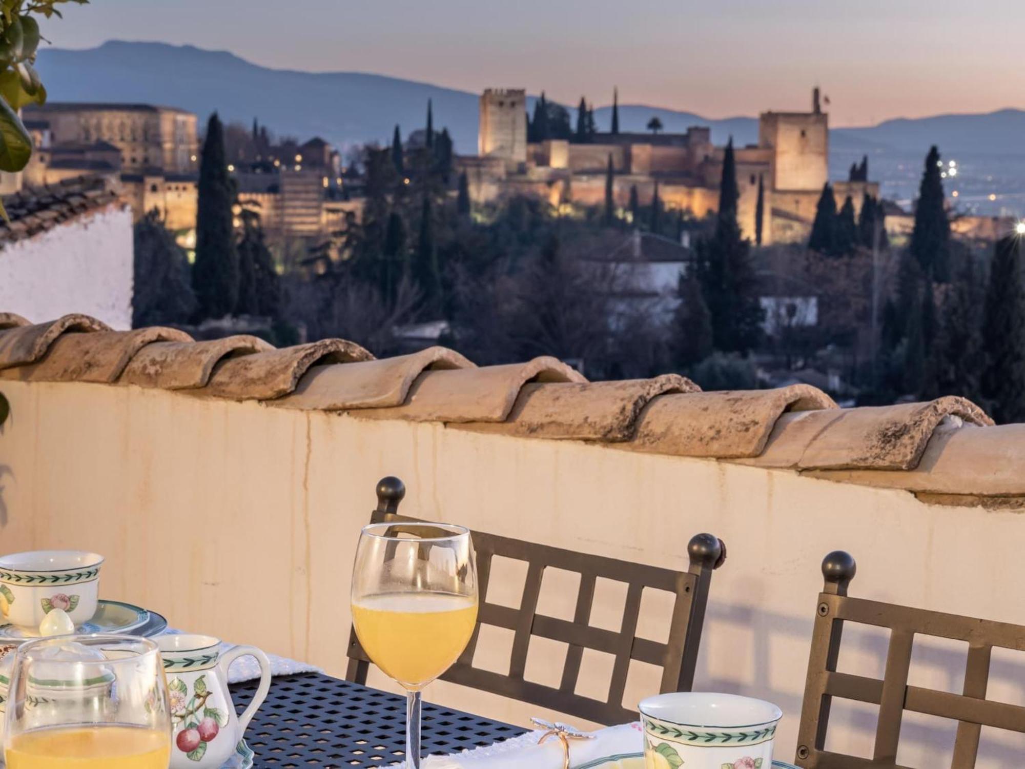 Luxury Alhambra Penthouse Collection Sacromonte Villa Granada Buitenkant foto