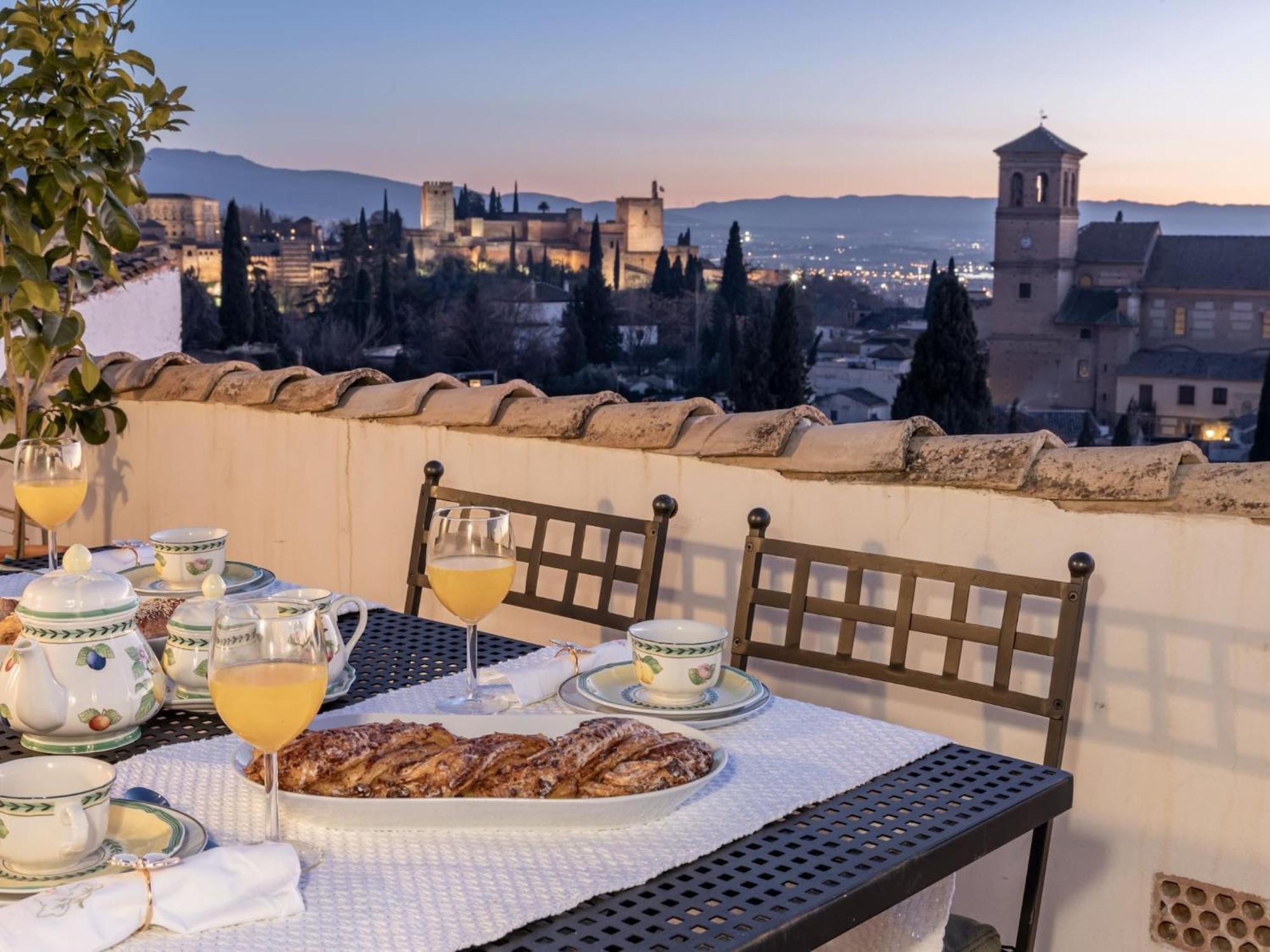 Luxury Alhambra Penthouse Collection Sacromonte Villa Granada Buitenkant foto